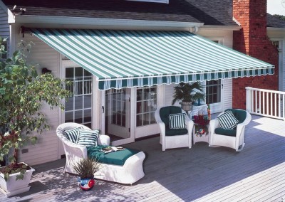 Canvas Heavy Duty Folding Arm Awnings